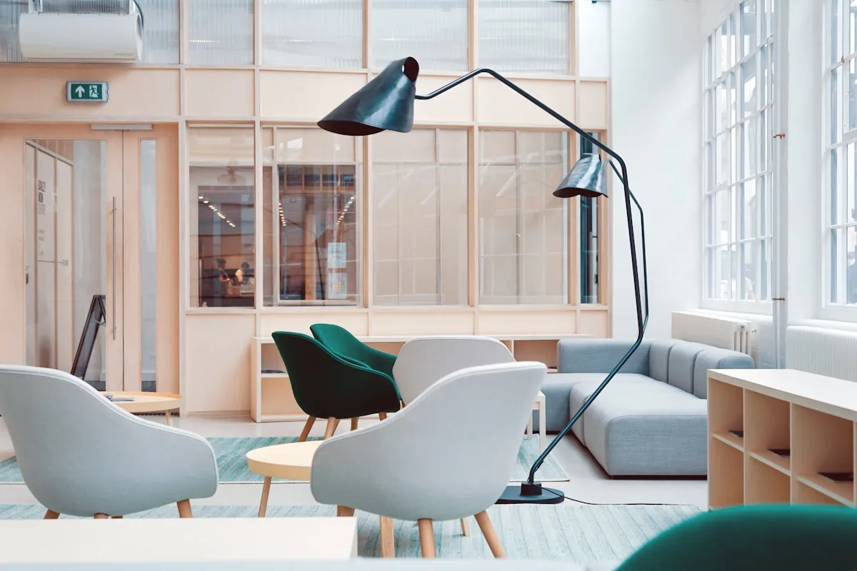 Modern supplier showroom